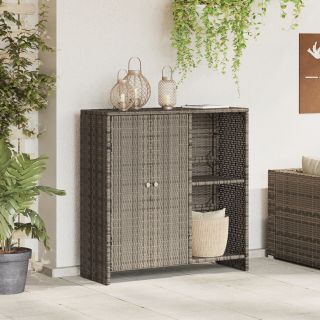 Ladustamiskapp Hall 100x36x102 cm Rotangist