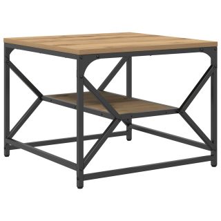 Kohvilaud riiuliga Elupuu 51x50x40 cm Tehispuit
