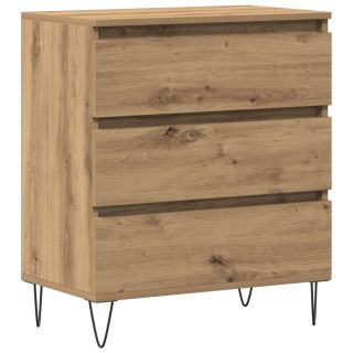 Kapp Sahtlitega Artisan Oak 60x35x70 cm Töödeldud Puit