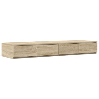 Voodilaudade Sonoma tamm 120x36.5x16.5 cm tehispuidust