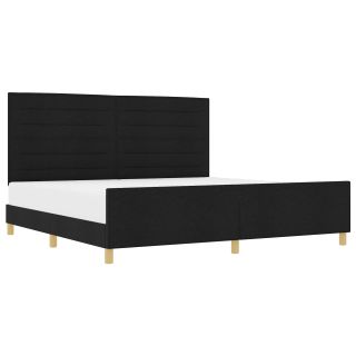 Must Kangast Voodi Raam 200x200 cm