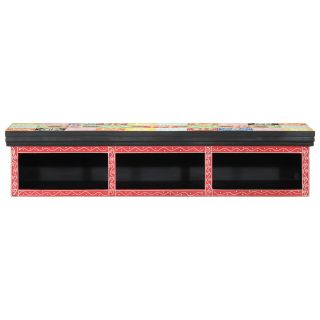 TV Kabinet Seinale Paigaldatav Mitmevärviline 100x30x22cm Töödeldud Puit
