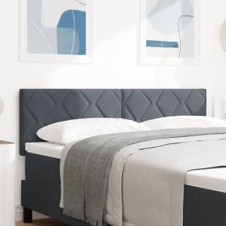 Voodiots Teemantplokkide Disain Tumehall 140 cm Samet