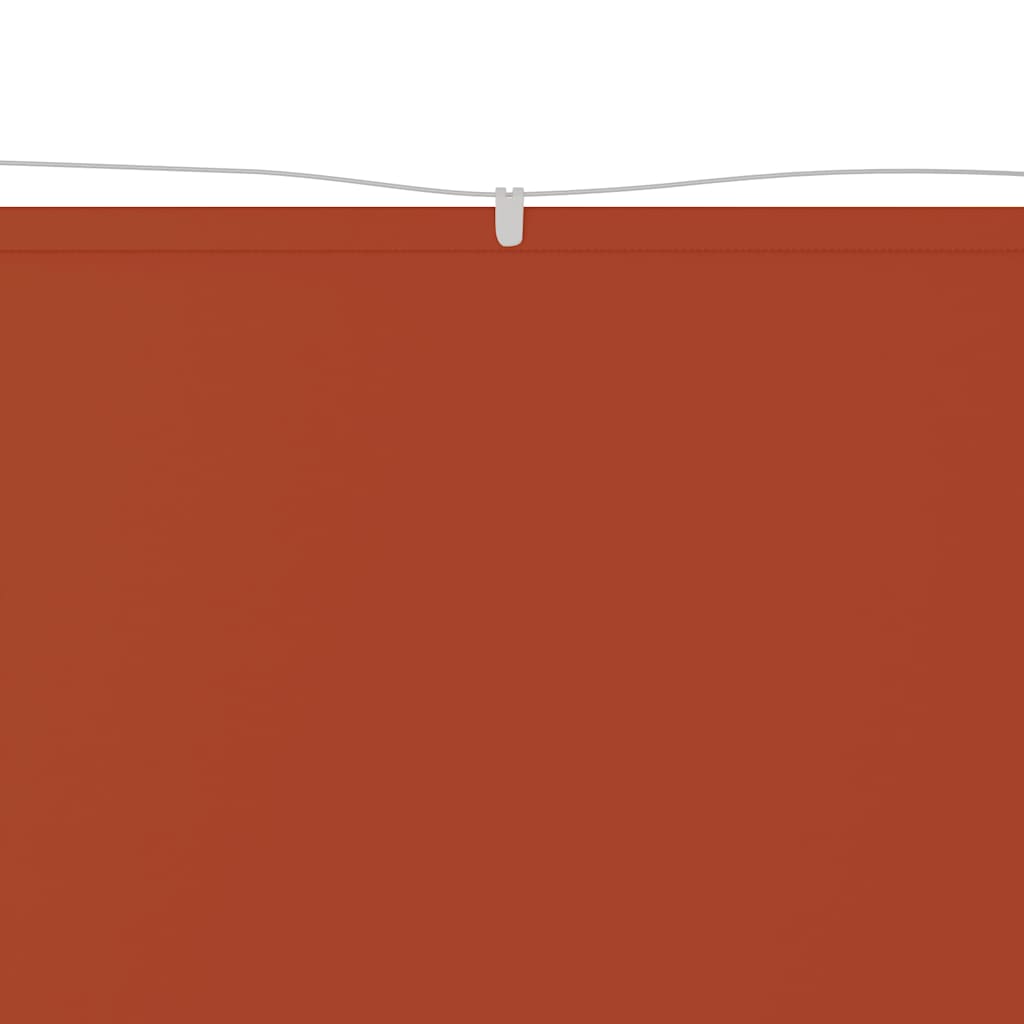 vertikaalne varikatus terrakota 100x1200 cm Oxfordi kangas