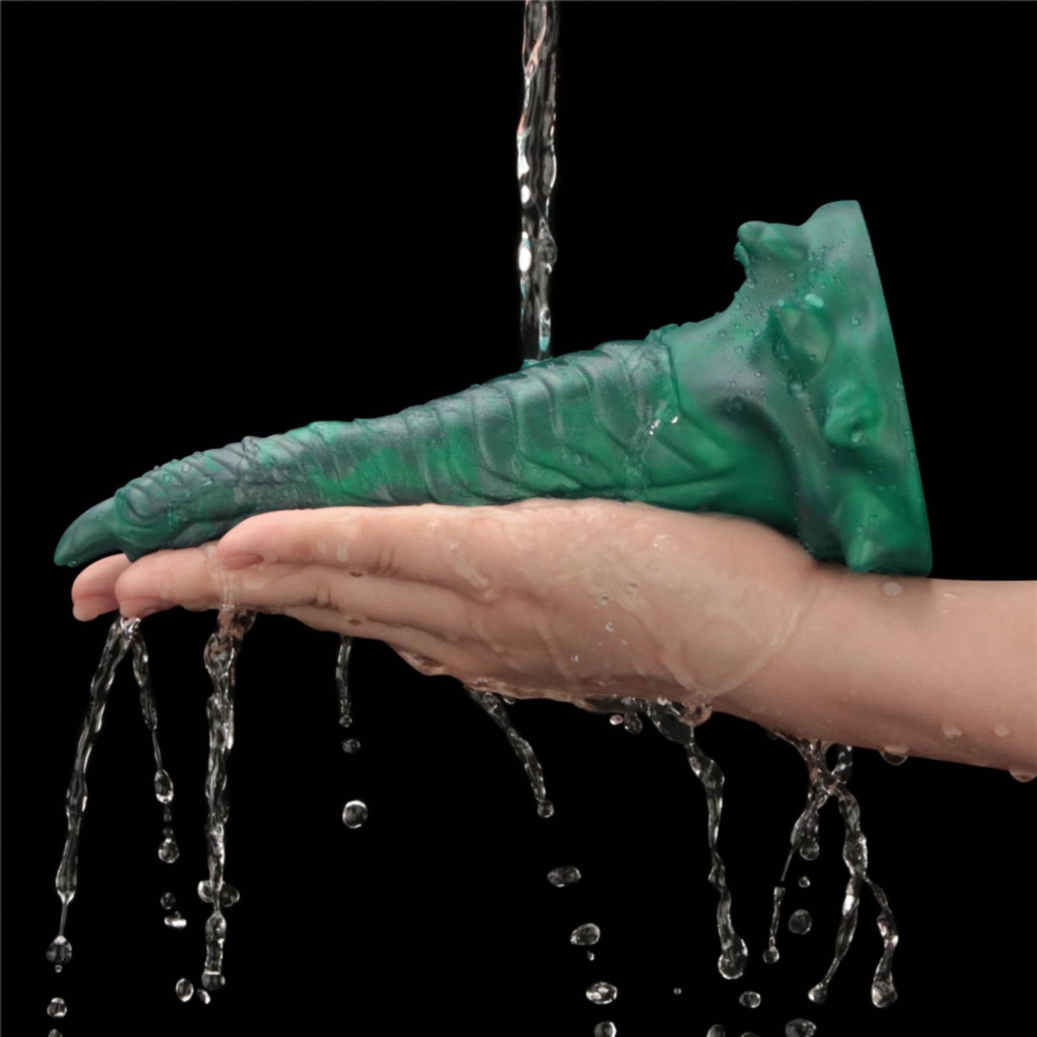 Metsiku Võlu Topeltküünisega Vibreeriv Silikoondildo