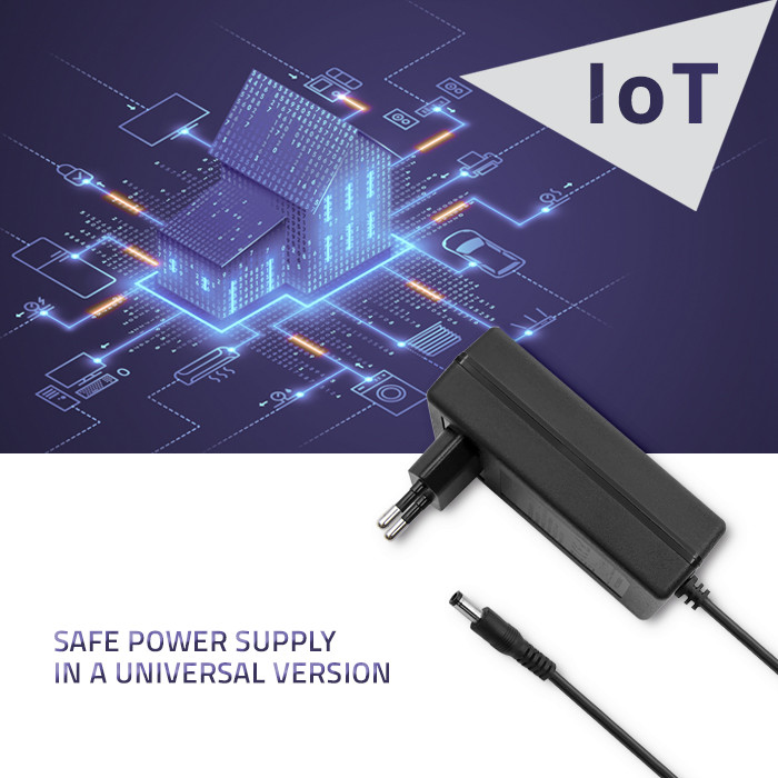 Qoltec Plug-in power supply 20W | 5V | 4A | 5.5*2.1