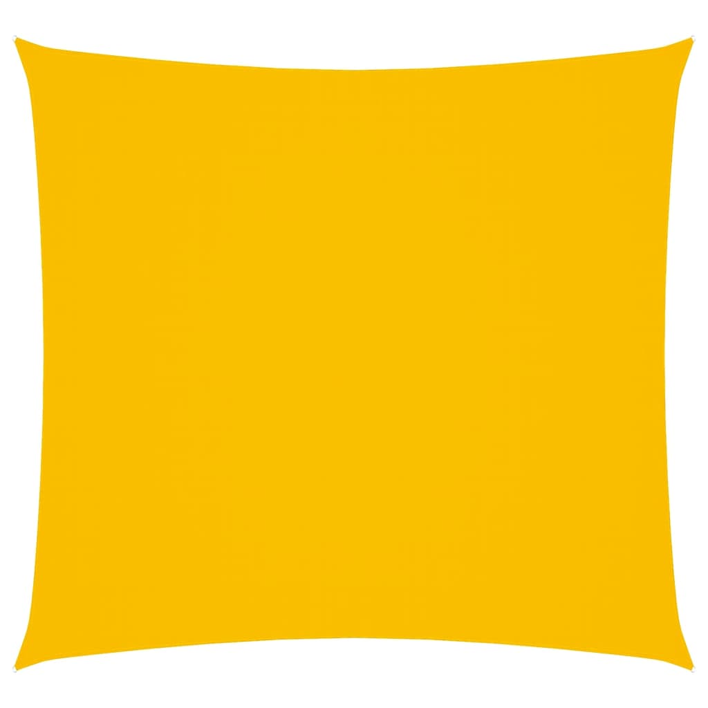 päikesepuri, oxford-kangast, kandiline, 4,5 x 4,5 m, kollane