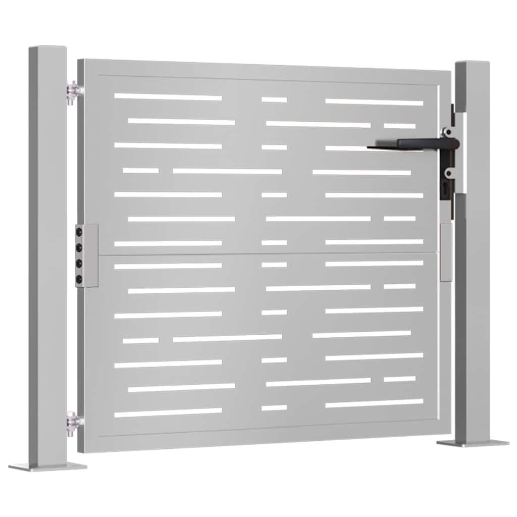 aiavärav, 105 x 80 cm, Corteni teras, kandiline kujundus