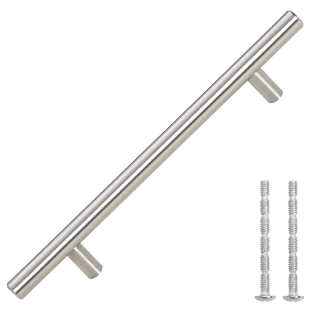 kapi käepidemed 10 tk, hõbedane, 160 mm, roostevaba teras