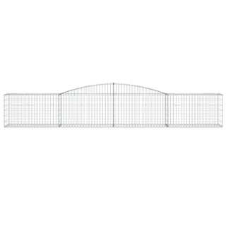 Габионный короб дугообразной формы, 400x50x60/80 см, оцинкованная сталь