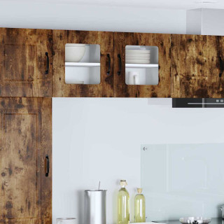 Seinakapp kööki Suitsetatud tamm 40 x 31 x 40 cm Tehispuit