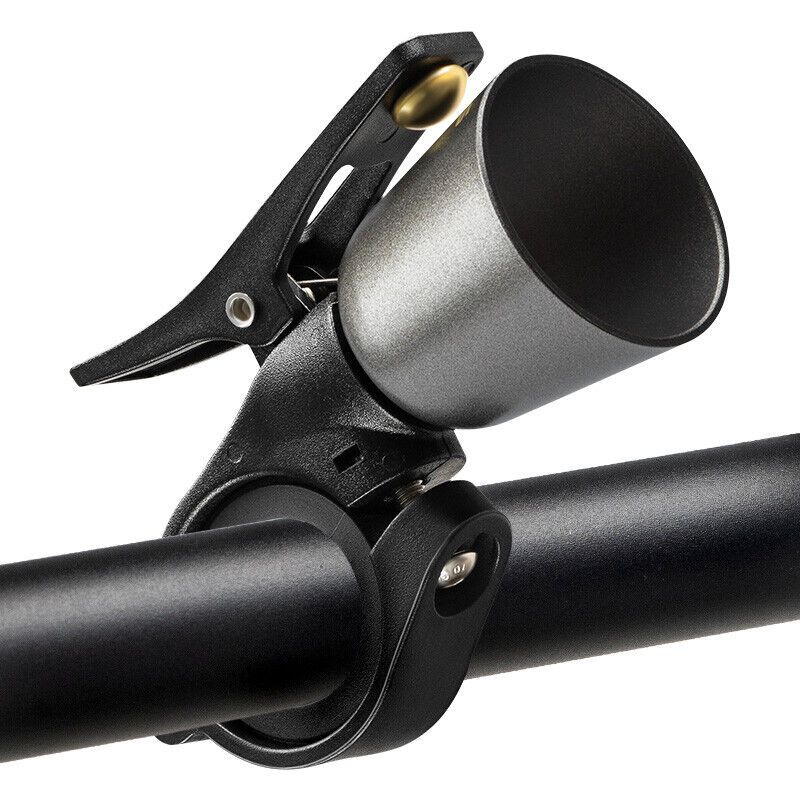 Rockbros aluminum bicycle bell silver and black