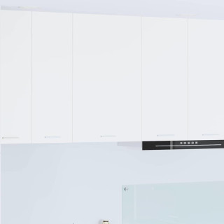 Seinakapp riiuliga uksega Riga Valge 50 x 31 x 80 cm Tehispuit