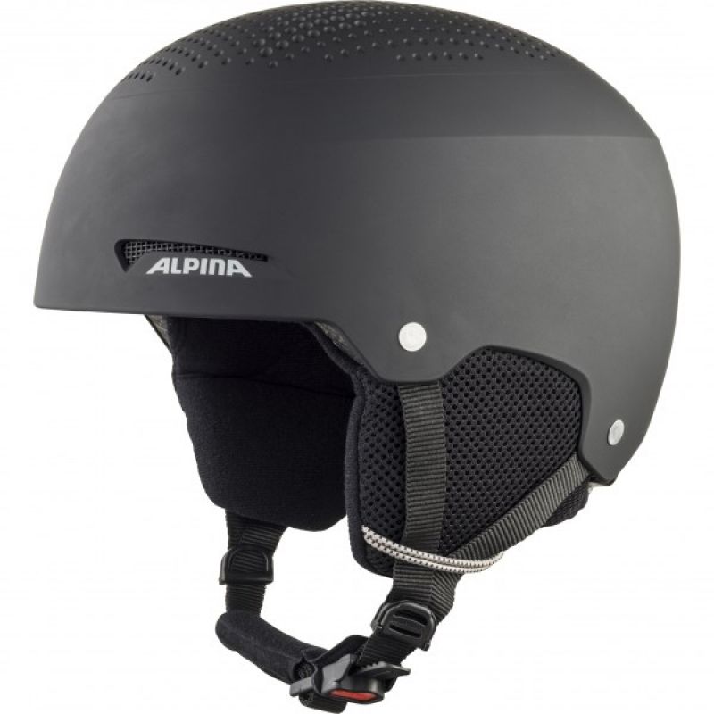 ALPINA ZUPO BLACK MATT 51-55 ski helmet