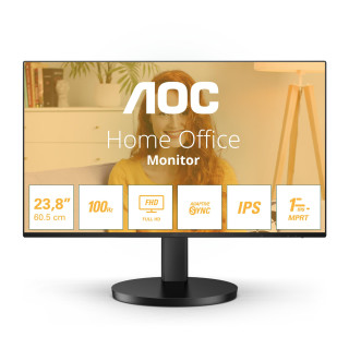 LCD Monitor|AOC|24B3HA2|24|Panel IPS|1920x1080|16:9|100 Hz|Matte|4 ms|Speakers|Colour Black|24B3HA2
