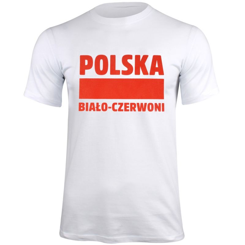T-shirt Poland White and Red white S337909