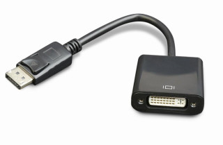 Адаптер DisplayPort - DVI, черный, Gembird A-DPM-DVIF-002
