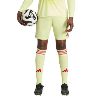 Men's adidas Tiro 24 shorts yellow and red JI6090