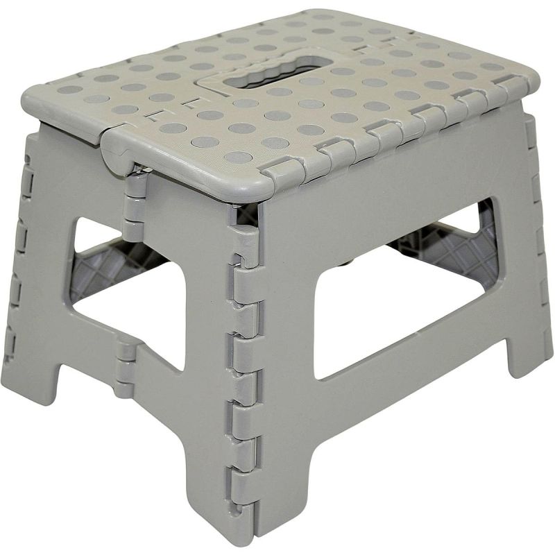 FOLDABLE ANTI-SLIP STOOL GRAY