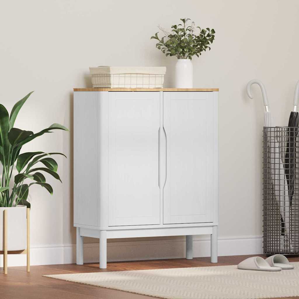 Kõide Valge 70 x 30 x 70,5 cm Kindel männipuidust