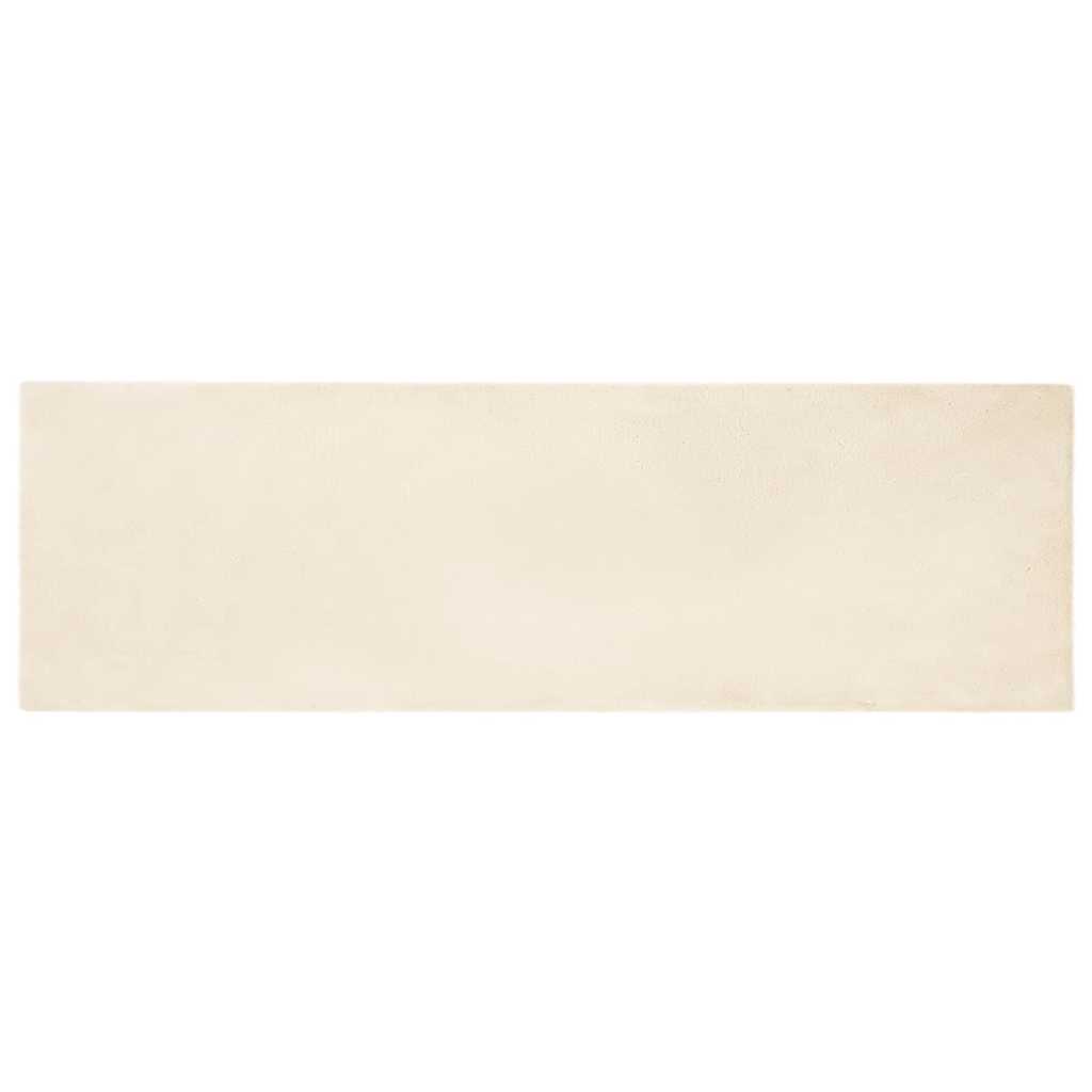 Kunstlik Küüliku Karv Mat cream 80 x 250 cm Polüester