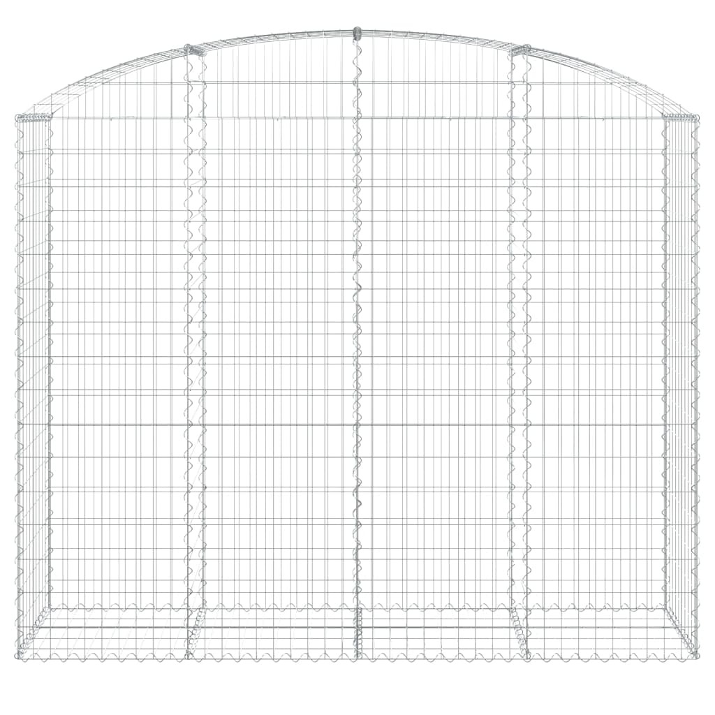 Габионный короб дугообразной формы, 200x50x160/180 см, оцинкованная сталь