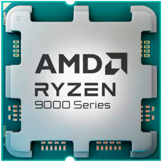 AMD CPU Desktop Ryzen 5 6/12T 9600X (3.9GHz/5.4GHz,38MB,65W,AM5) tray, with Radeon Graphics