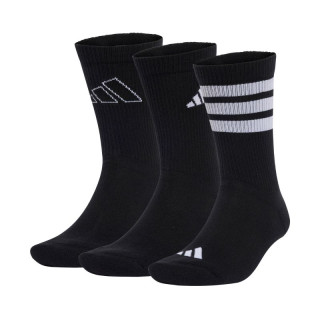 adidas Logo 3 Pairs Socks Black JI6315