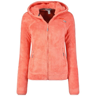 FLEECE for girls Geographical Norway UPALOOD SAUMON DB GIRL 047-1 SALMON (WZ8857E/GN-SAUMON)
