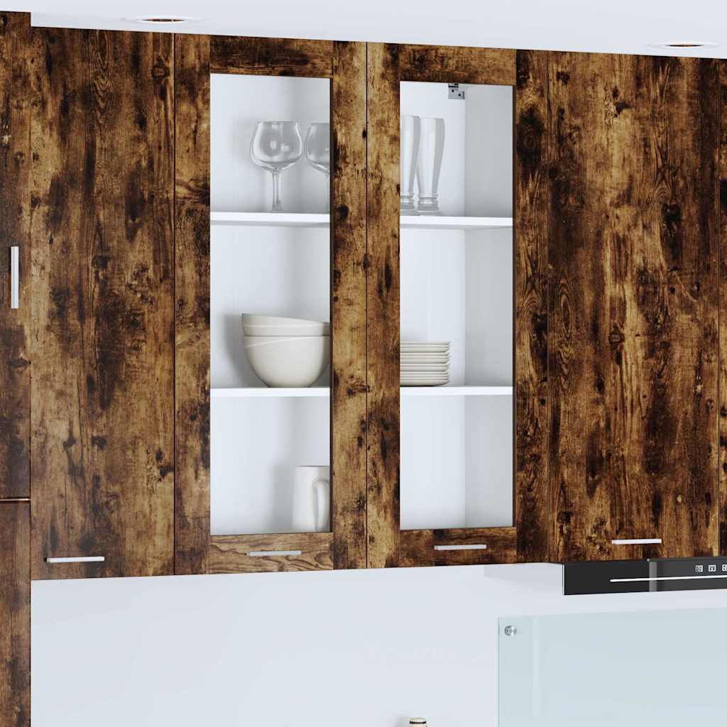 Seinakapp Riga Suitsetatud tamm 80 x 31 x 100 cm Tehispuit