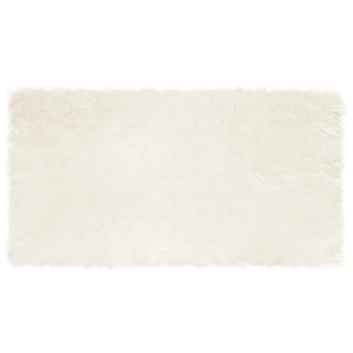 Vale Umbes Vaip Valge 80 x 150 cm Polüester