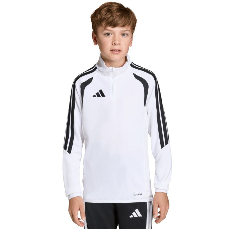 adidas Tiro 26 League Training Top Kids Sweatshirt White KC3696