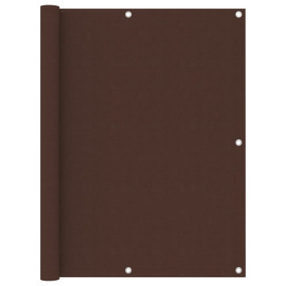 Балконный экран, коричневый, 120 x 300 см, ткань Оксфорд