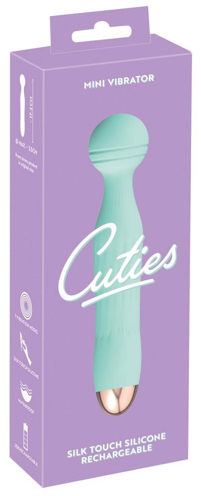 Мини-вибратор Cuties Green 2.G