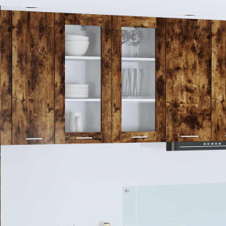 Seinakapp Riga 2 pcs Suitsetatud tamm 40 x 31 x 80 cm Tehispuit