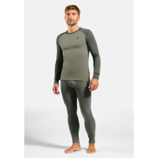 Thermal underwear - Odlo Set ACTIVE WARM Special Set size M Dark Gray
