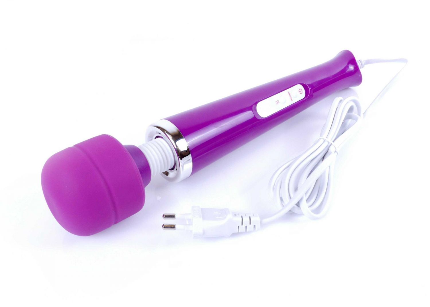 Массажер-стимулятор Magic Wand Cable 110-240V Purple 10 функций