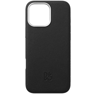 iPhone 16 Pro Max Leather Case Infinite Black