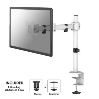 MONITOR ACC DESK MOUNT/10-30 NM-D135WHITE NEOMOUNTS
