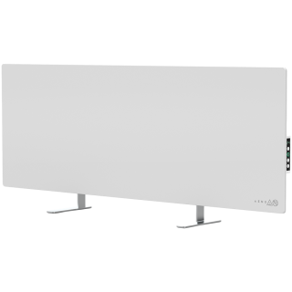 AENO Premium Eco Smart Heater, 700 Вт, закаленное стекло, инфракрасно-конвекционный обогреватель, LED дисплей, вилка: Европа (E/F тип), БЕЛЫЙ