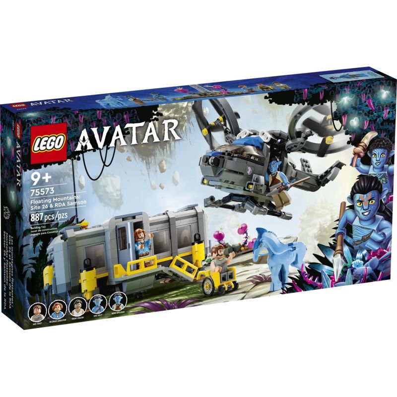 LEGO Avatar 75573 Flying Mountains: Site 26 and Samson ZPZ