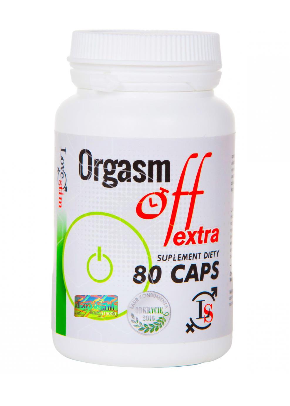 Orgasm Off 80 капсул: мощный суплемент для задержки эякуляции