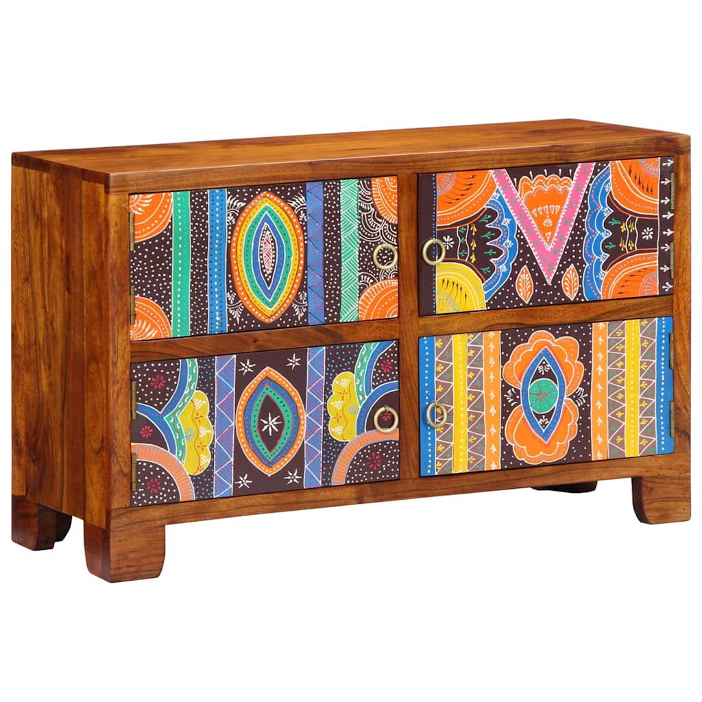 Kinga kapp ladustamisega Pruun 90 x 35 x 55 cm Akaatsiapuit