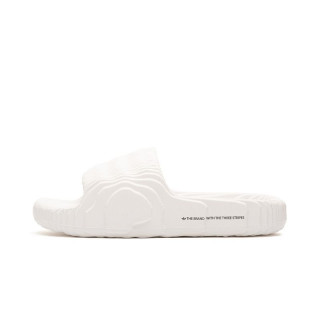 Adidas Adilette 22 Crystal White women's/men's slides with a comfortable profiled sole (HQ4672)