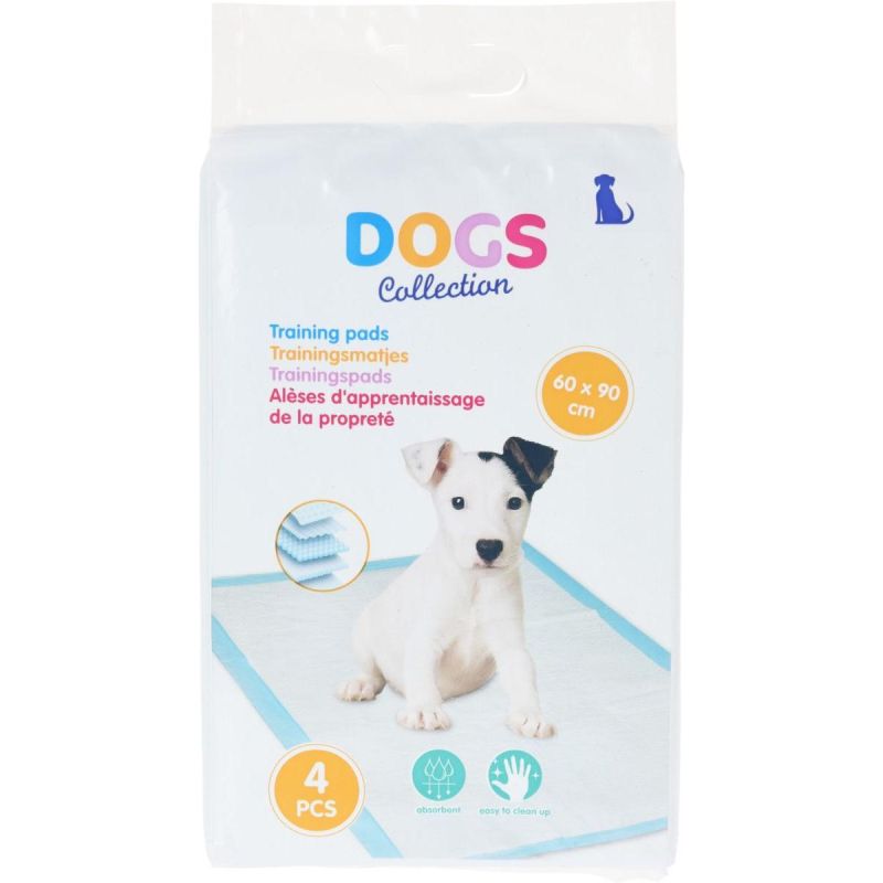 HYGIENIC TRAINING PAD FOR DOGS 60x90CM 4 PCS DOGS COLLECTION