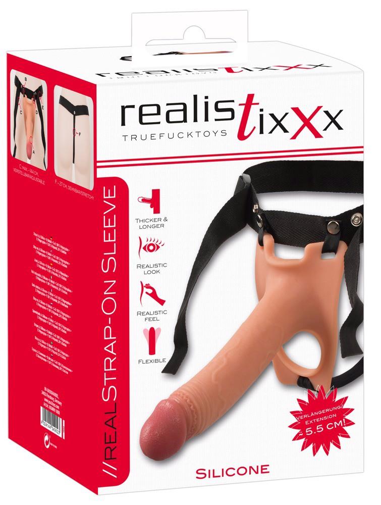 Realistixxx Strap-On Sleeve peenise pikendus