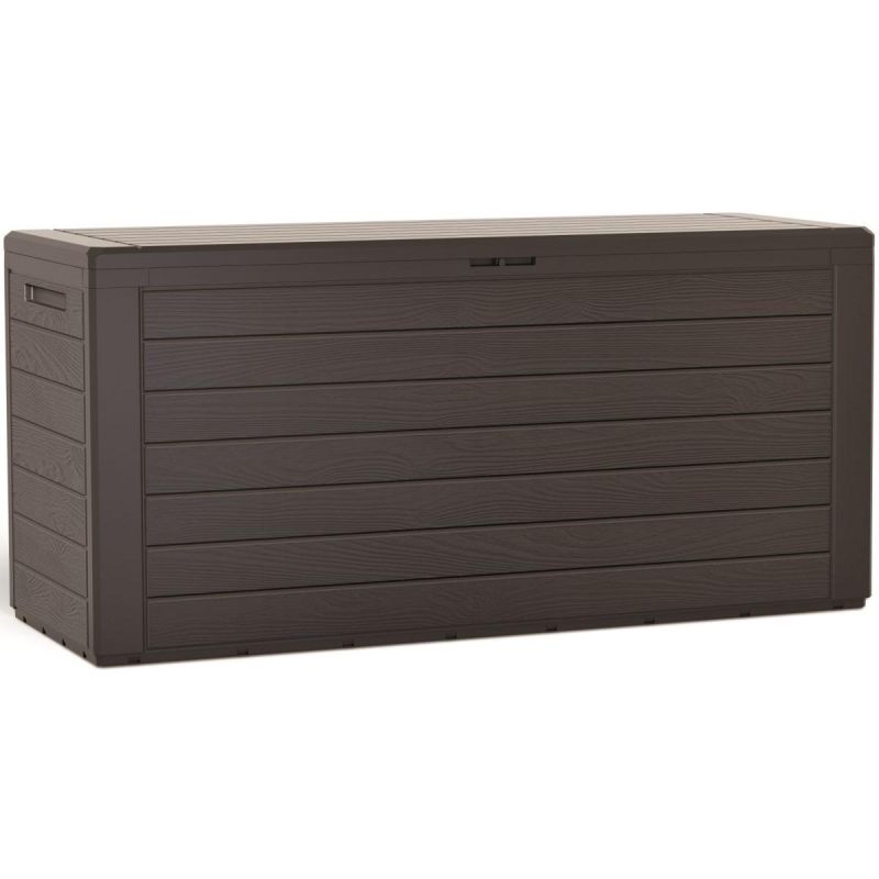 GARDEN BOX 280L BROWN WOODEBOX