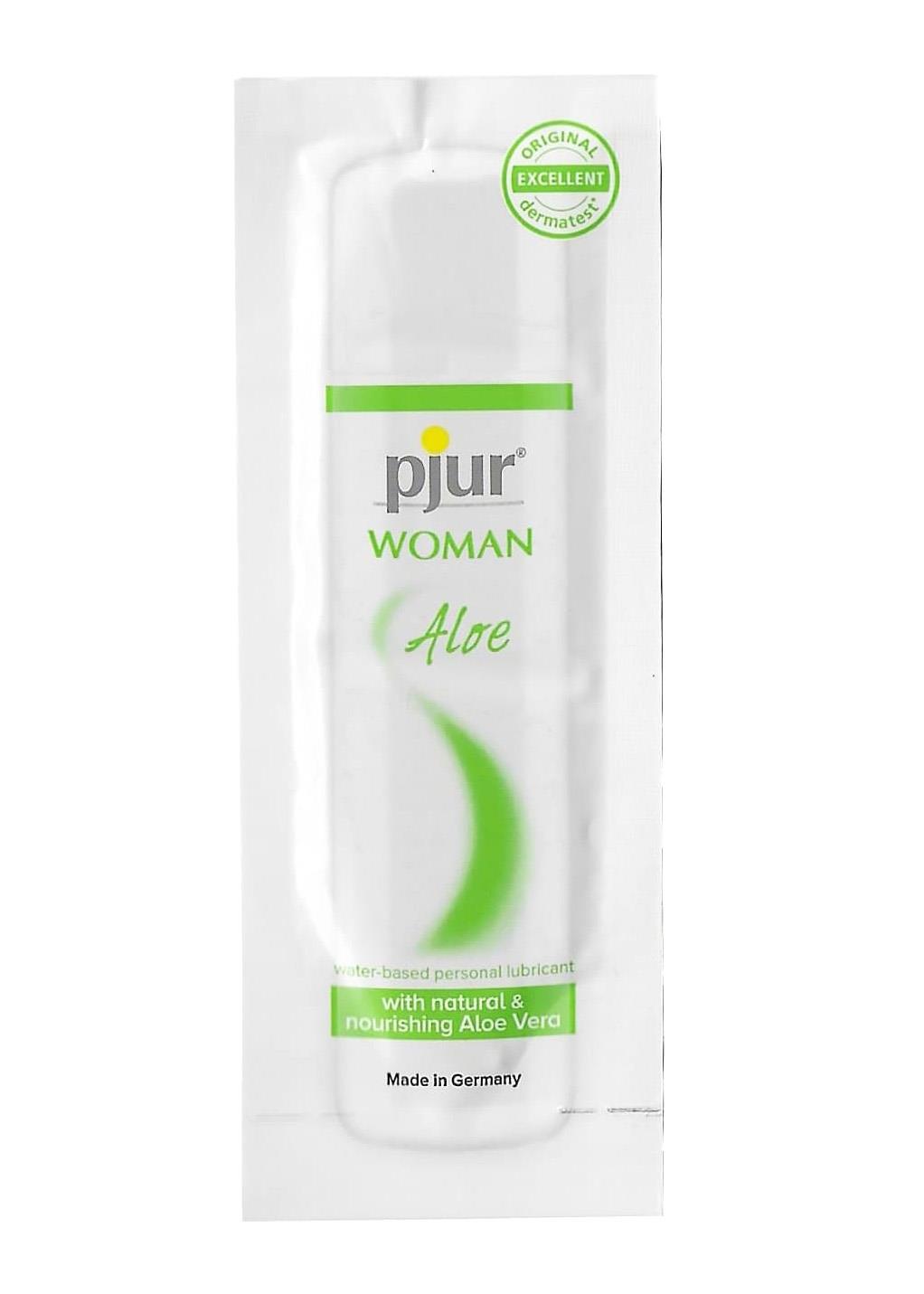 Pjur WOMAN Aloe 2 мл лубрикант на водной основе - 50 штук