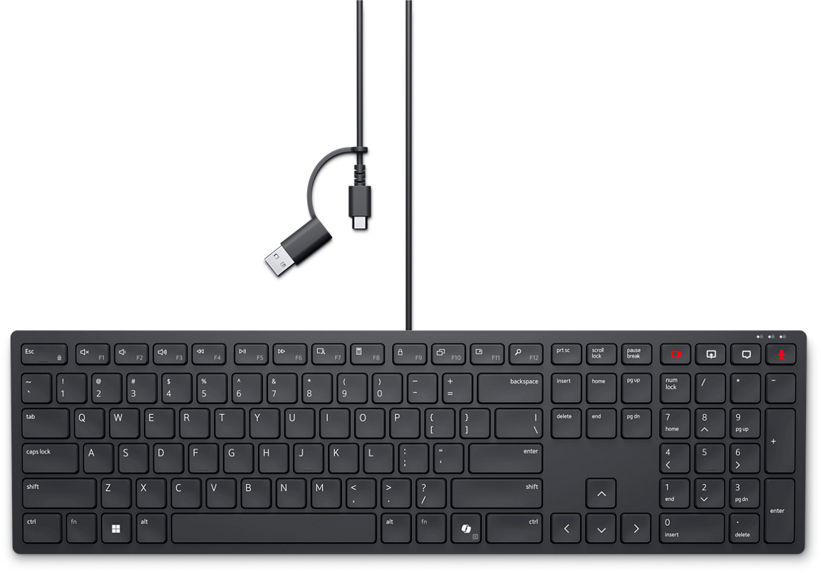 Dell Pro Wired Collaboration Keyboard - KB525C - Estonian (QWERTY)