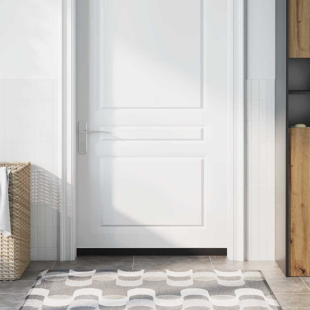 Kruvitavad ukselöökide tihendid 6 pcs Valge 100 cm